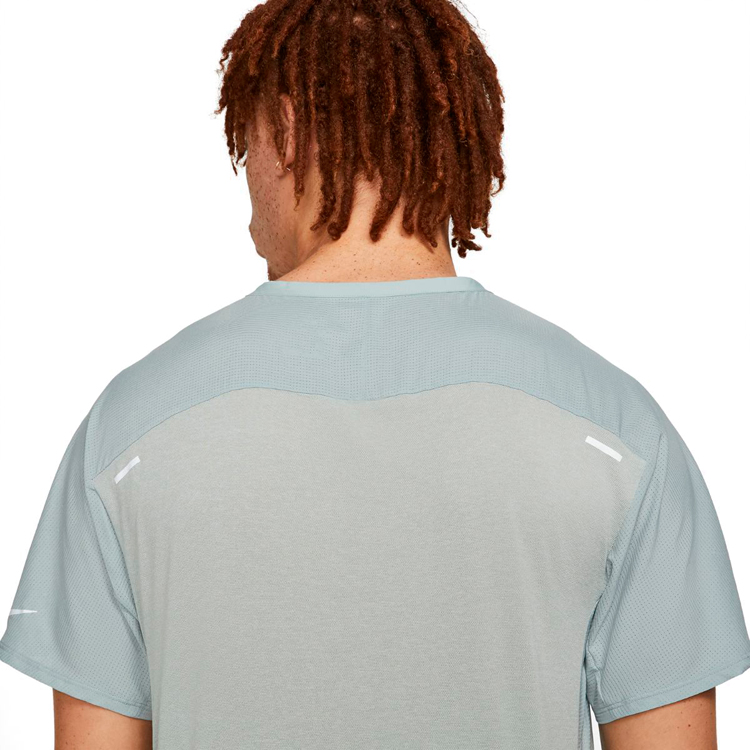 Футболка мужская Nike M NK RN DVN TECHKNIT ULTRA SS L Голубой photo 6